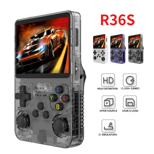 R36S Handheld Videogame Console